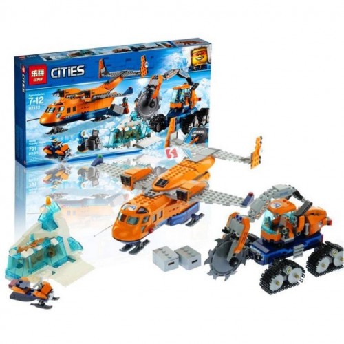 Lepin 02112 City Series Arctic Supply Plane Building Blocks Set Toys